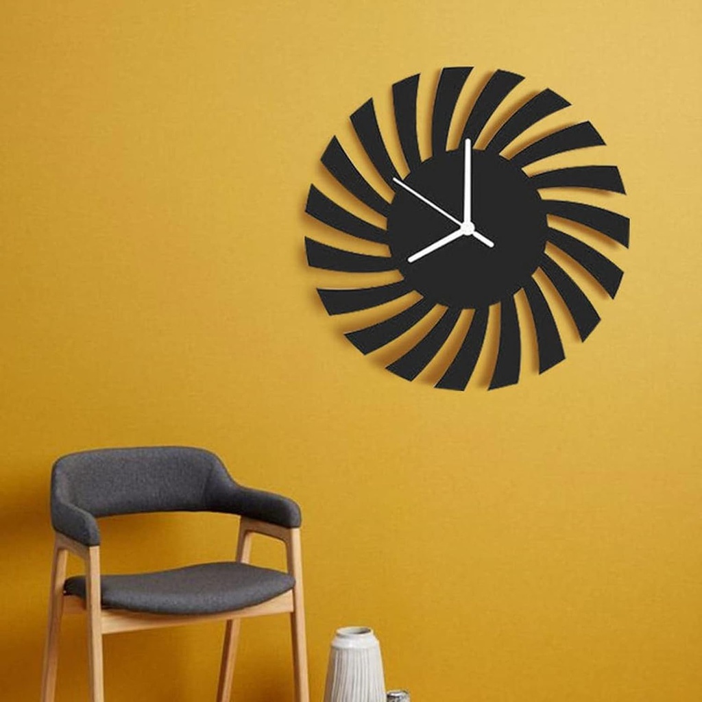 Spin Wheel 3D Wall Clock S (12×12)