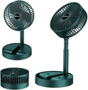 Portable Rechargeable Desk Fan, Folding Fan Pedestal Fan