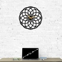 Circular Flower 3D Wall Clock( Small)