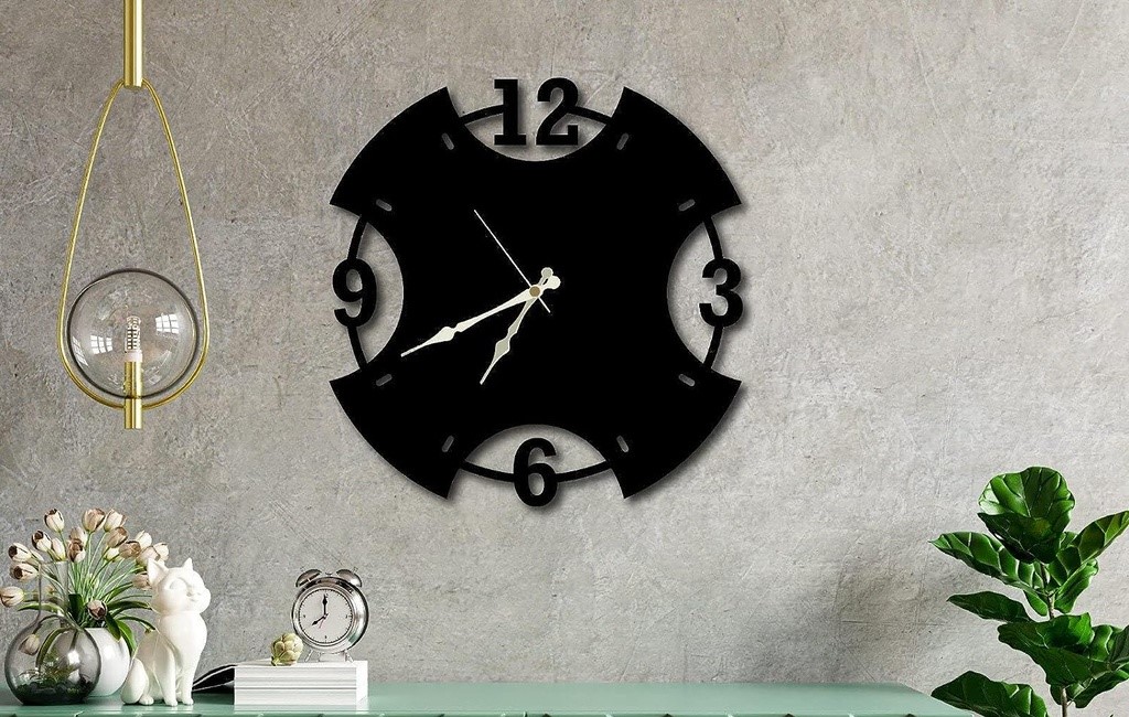 Cross 4 DIY 3D Wall Clock (Medium)