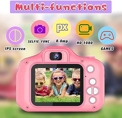 K2 KIDS DIGITAL CAMERA pink