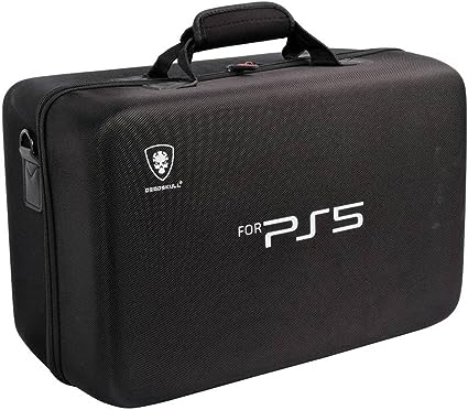 Travel Case Bag for PS5, Shockproof Hard Shell