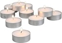 50 PCS TEA LIGHT CANDLES white