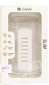 GRIP2U iPhone XS Max CASE Clear White