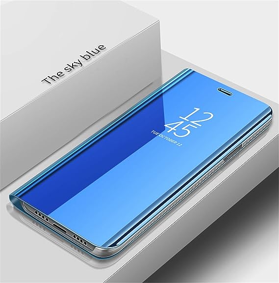 SAMSUNG S10 FLIP COVER BLUE