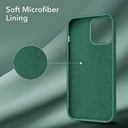 IPHONE 12 PRO MAX SILICONE COVER GREEN