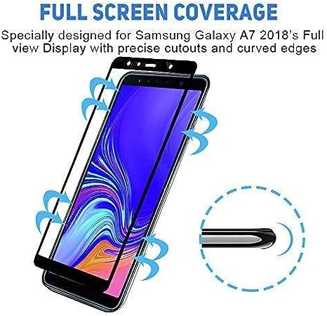 Samsung Galaxy A7 2018 Full Coverage 5D Glass