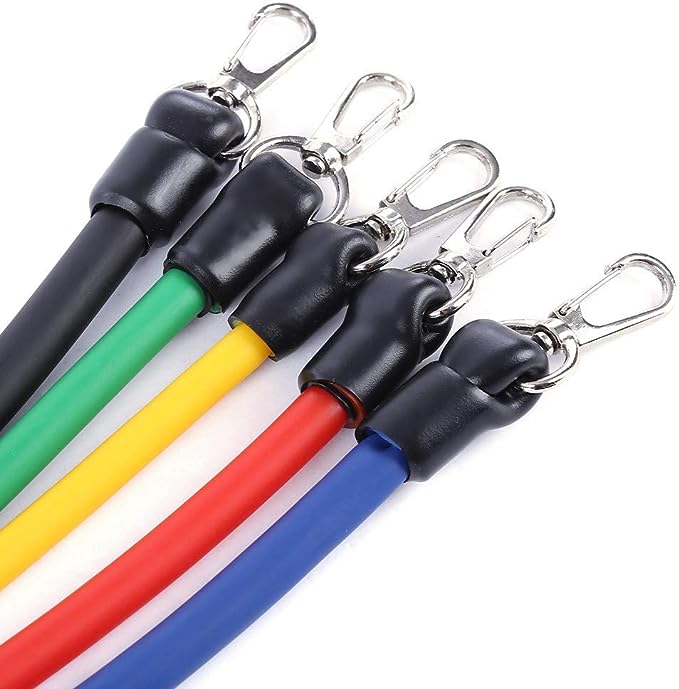 BOXING PULL 11pcs/set Latex Tubing Expanders Exercise Tubes Strength Resistance Bands Pull Rope