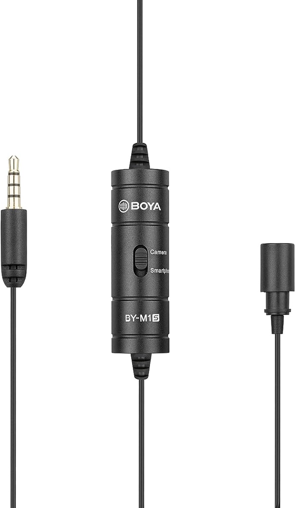 BOYA BY-M1S Professional Lavalier Lapel Microphone