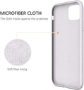 IPHONE 11 PRO SILICONE CASE WHITE