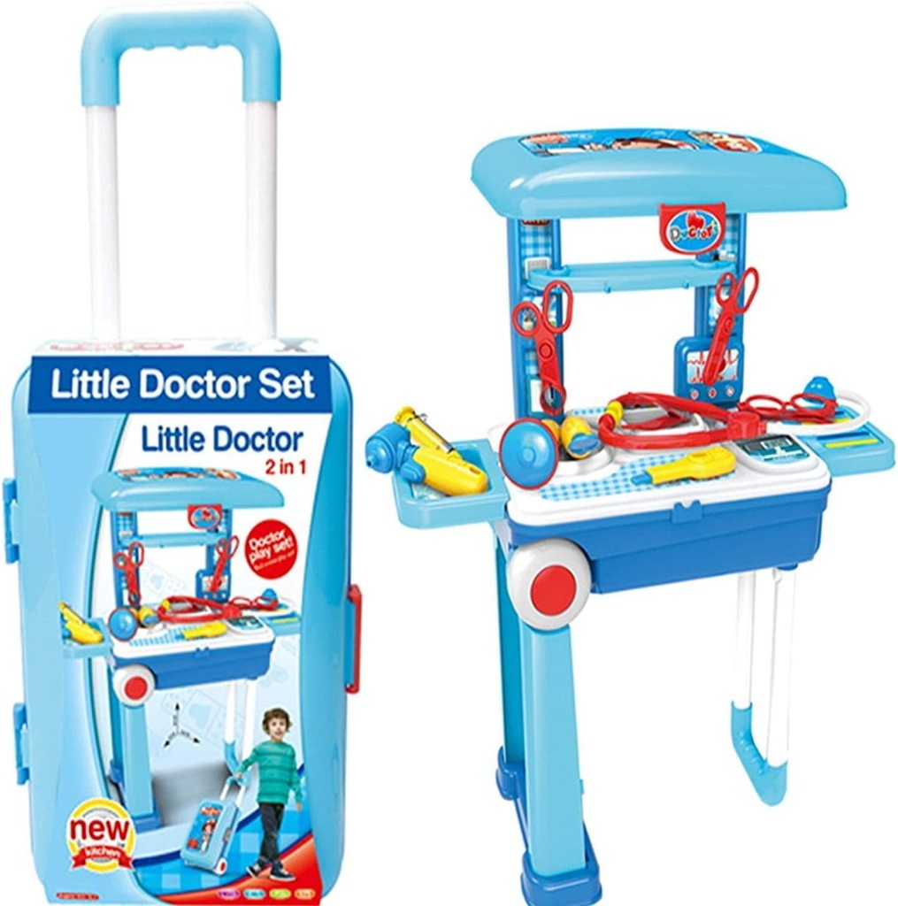 LITTLE DOCTOR TROLLEY SET Doctor Play Set