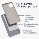 IPHONE 11 SILICONE CASE GREY