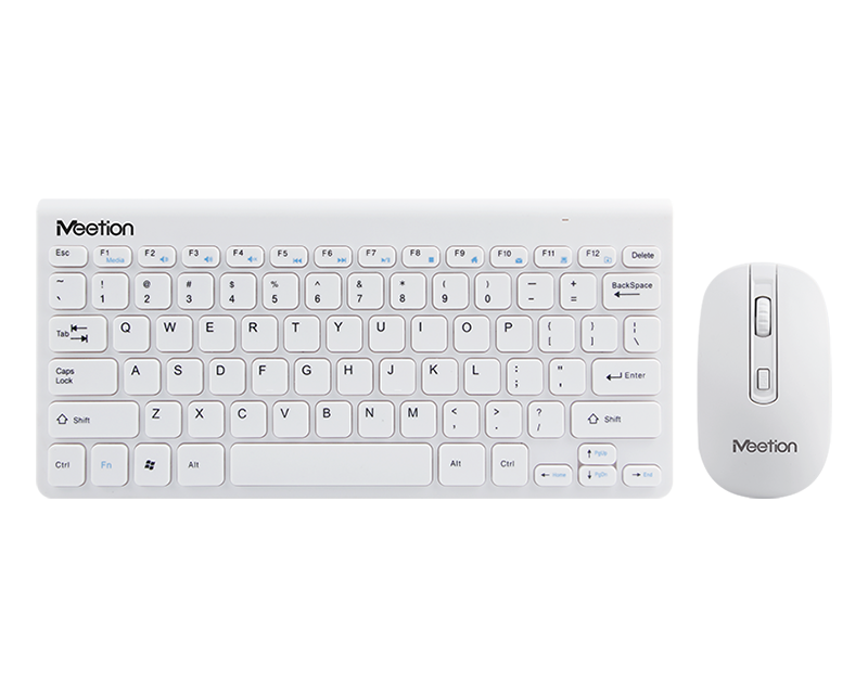 Meetion Mini 4000 Wireless keyboard + mouse (White / Black)