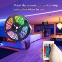 Color Changing RGB Led Light Strips with Remote (5M)