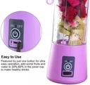 6 Blades Portable USB Blender mini Blender(MIX COLOR)