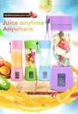 6 Blades Portable USB Blender mini Blender(MIX COLOR)