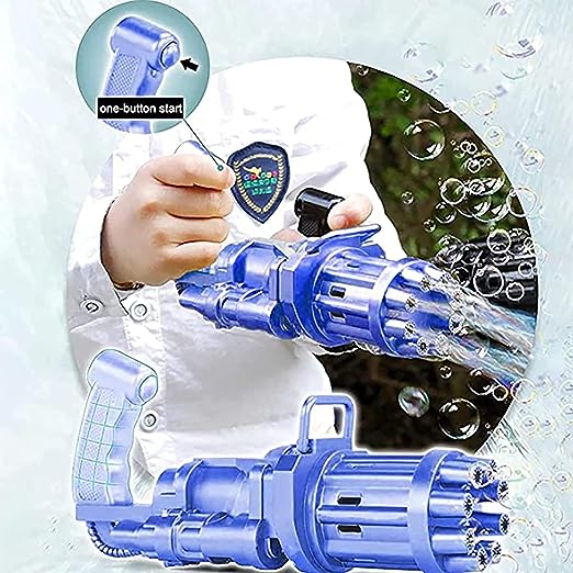 BUBBLE GUN 8Hole Electric Music (Multicolor)