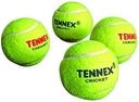 Tennex Cricket Heavy Duty Tennis Ball Set (Green)