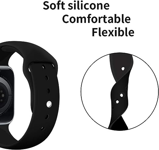 SILICONE STRIP BLACK (Multi Color)