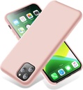 IPHONE 12/12 PRO SILICONE CASE SAND PINK