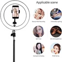 10 INCH RING LIGHT WITH TRIPOD STAND