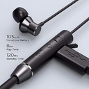 Lenovo Wireless Neckband Earphone He05 (Black)