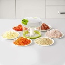 Manual Food Chopper for Vegetable Fruits Nuts Onions Chopper