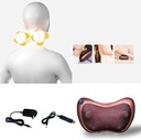 Neck Massager Pillow Shiatsu Deep-Kneading Massage for Shoulder, Waist and Back with Heat,