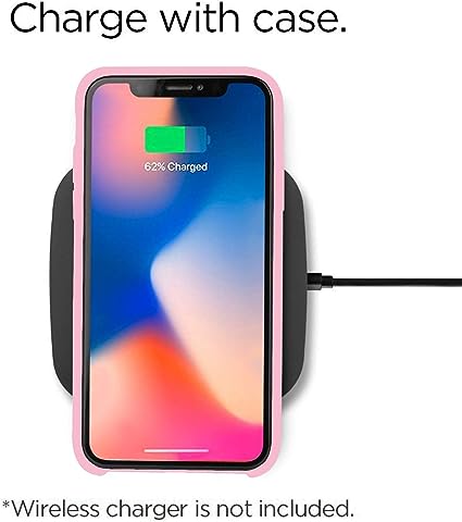 IPHONE X/XS SILICONE CASE PINK