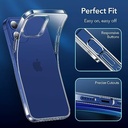 iPhone 12/12 Pro 6.1", Slim Clear Soft TPU