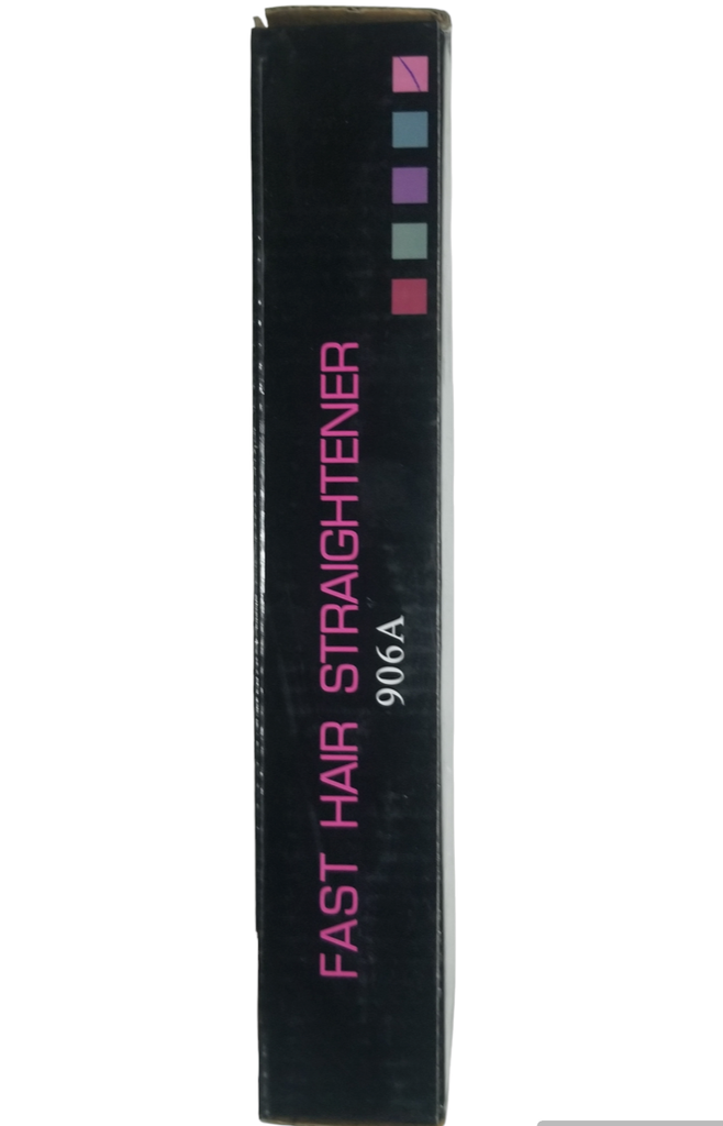 FAST HAIR STRAIGHTENER 906 A Light Pink(Multi color 2 Pin Plug)