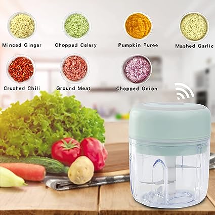 Electric Garlic Chopper Mini Machine