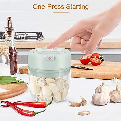 Electric Garlic Chopper Mini Machine