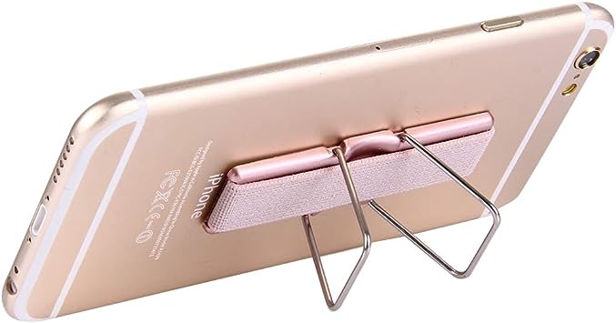 New 2 in 1 Adjustable Universal Mini Adhesive Holder Stand + Slim Finger Grip (multi color)