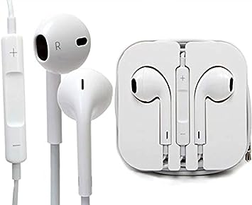 White Headsets Hand free for iPhone 5