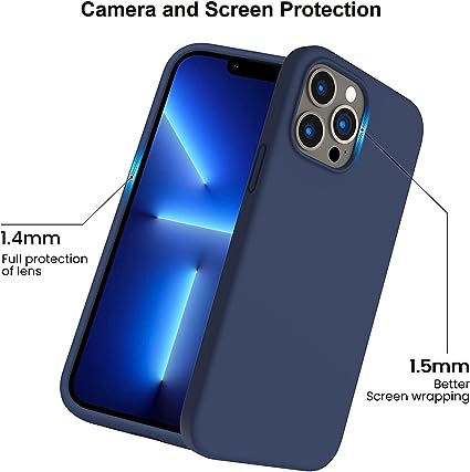 IPHONE 12 PRO MAX SILICONE CASE blue