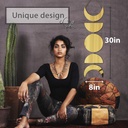 Moon Cycle Wall Decor | Acrylic Decorative Moon