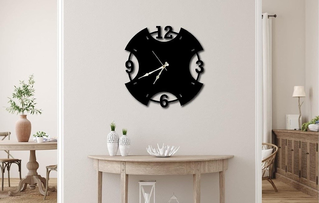 Cross 4 DIY 3D Wall Clock (Large)