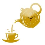 Kettle Wall Clock For Kitchen And Home Size: (20×20)