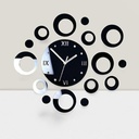 Roman Rings DIY Acrylic Wall Clock Size: (24×24)