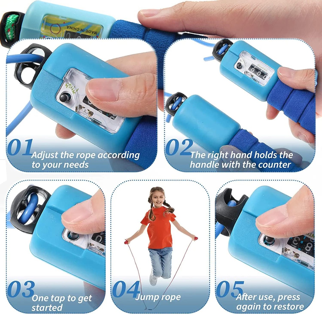 GENERIC JUMPING ROPE 1 pcs(MULTI COLOR)
