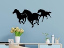 Running Horses Wall Art M (18×18)