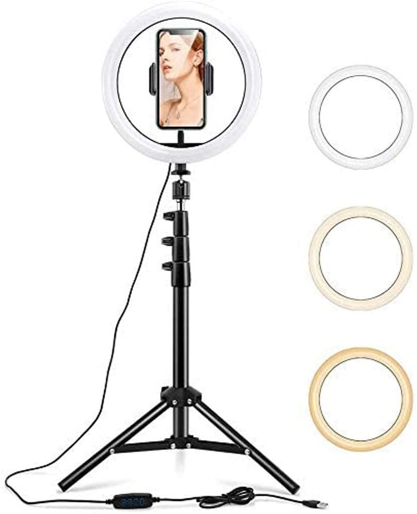 14 INCH RING LIGHT WITH TRIPOD RGB (‎52.4 x 50.5 x 10.6 cm)