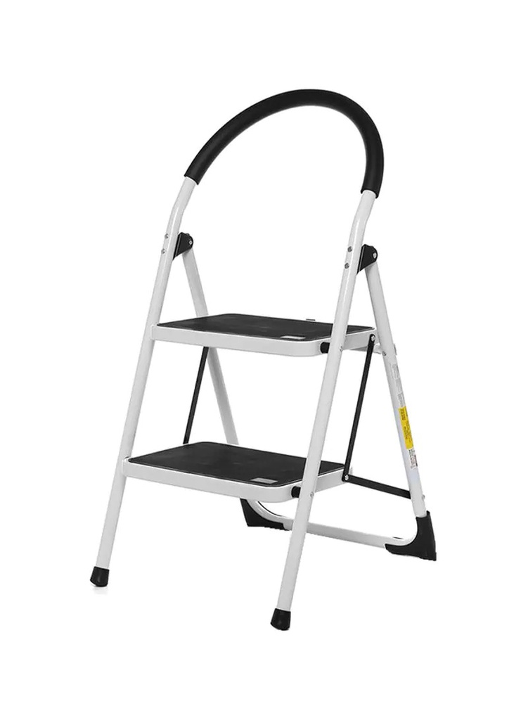 2 Step Ladder White / Black