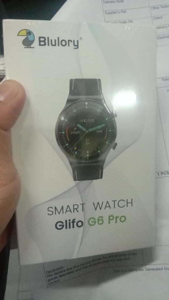 BLULORY SMART WATCH GLIFO G6 PRO