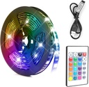 Color Changing RGB Led Light Strips with Remote (5M)