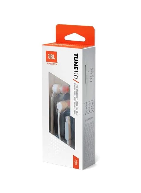 JBL TUNE 110 WHITE