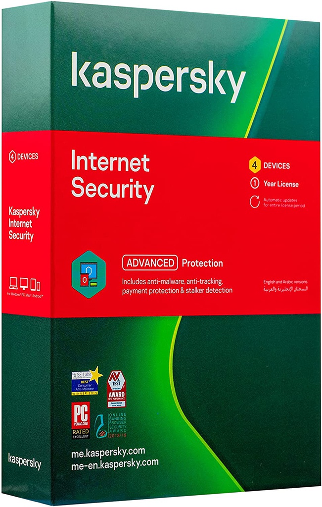 KASPERSKI 4 USERS ANTIVIRUS