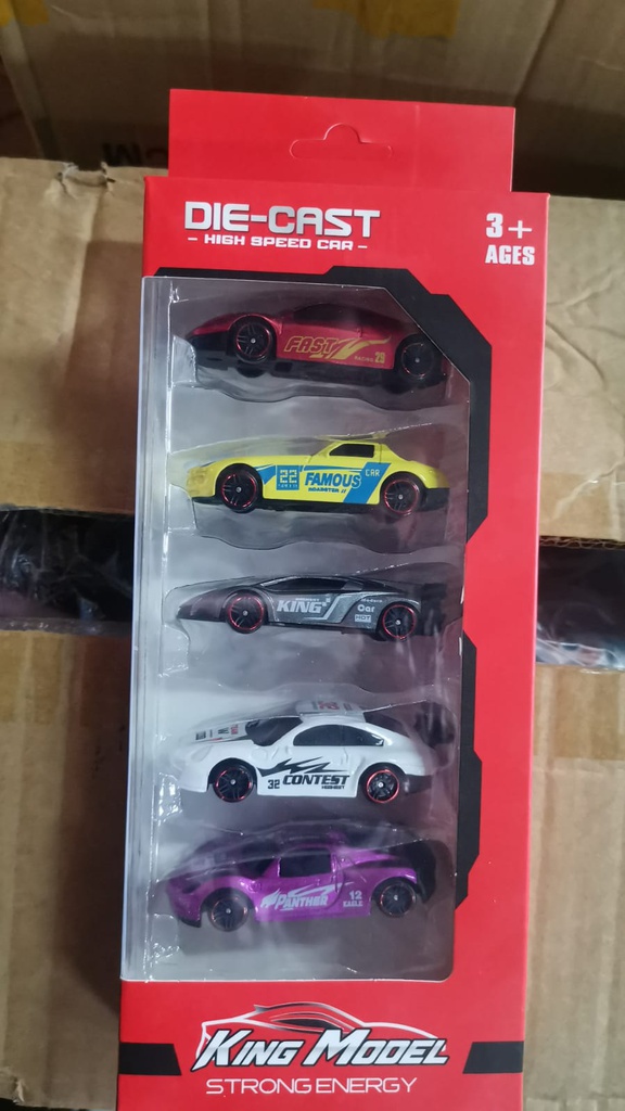 KING MODEL DIE CAST CARS 4 PCS