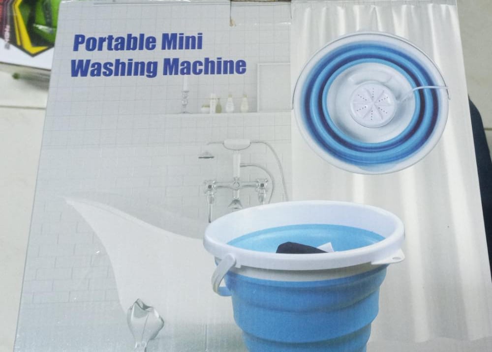 MINI PORTABLE WASHING MACHINE BUCKET